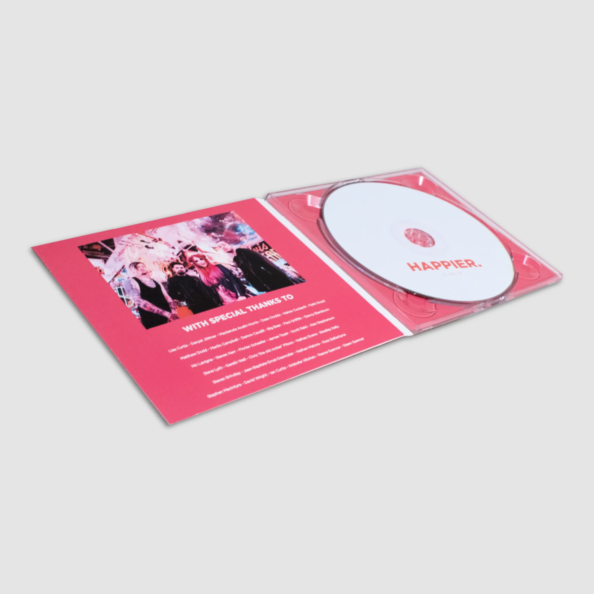 Signed Happier. - CD - Image 2