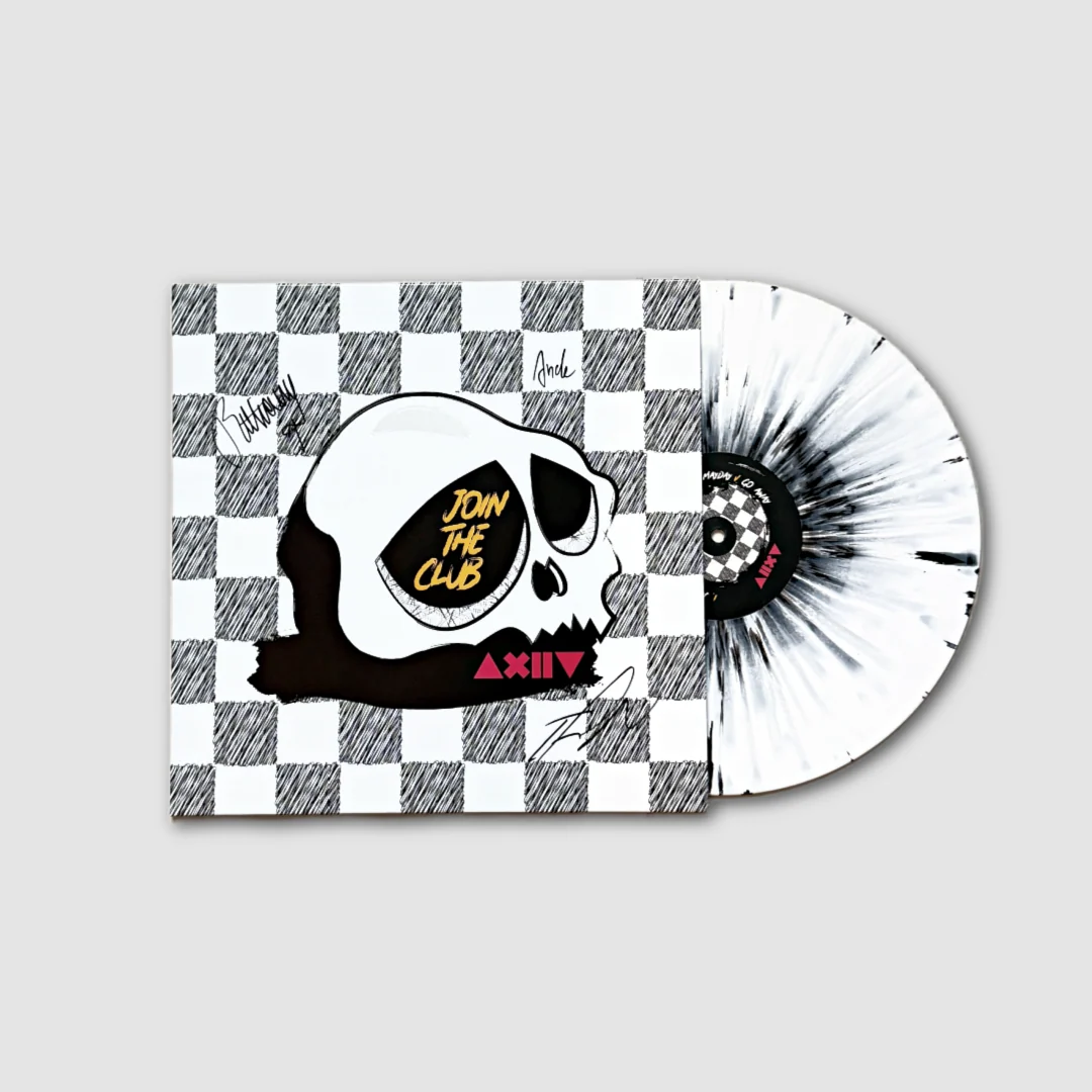 Join The Club Black and White Splatter Vinyl (Signed)